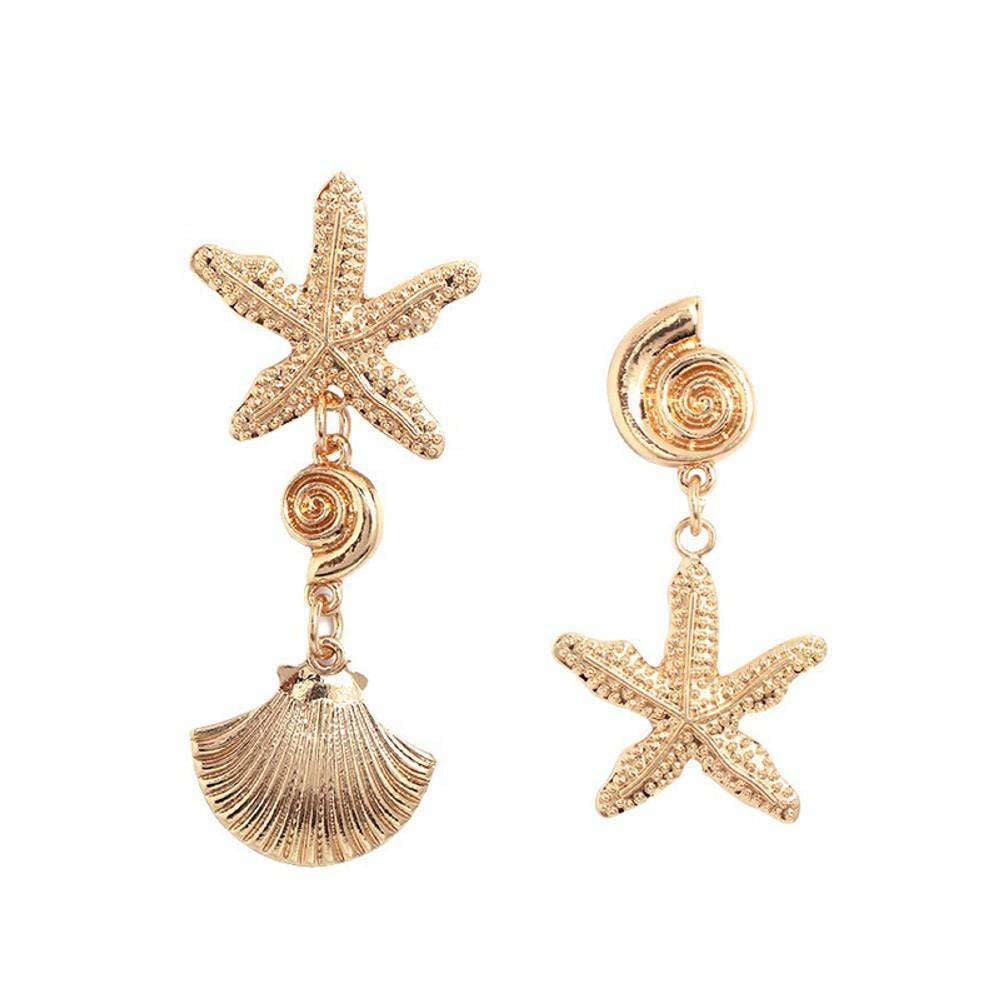 Seashell earrings